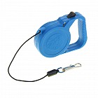 Поводок - рулетка синяя, 3 м