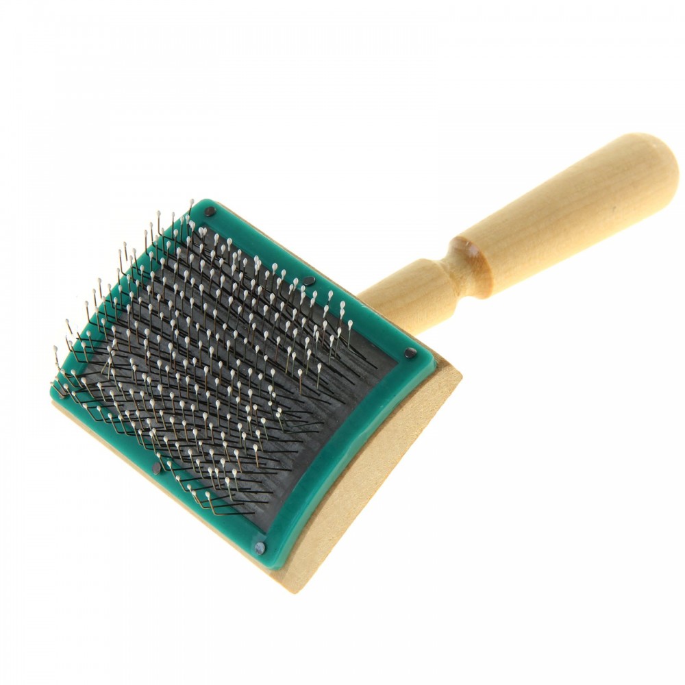 Щетка-пуходерка с каплями (основание 7 х 5 см)