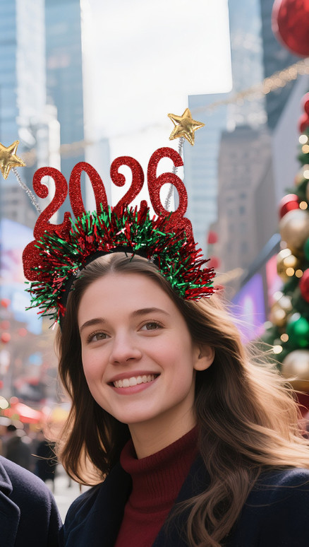 Ободок новогодний «2026»