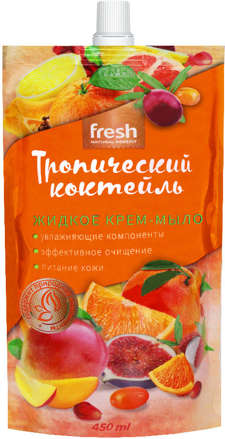 Крем-мыло жидкое «Тропический коктейль» | Fresh | ЭФКО Косметик