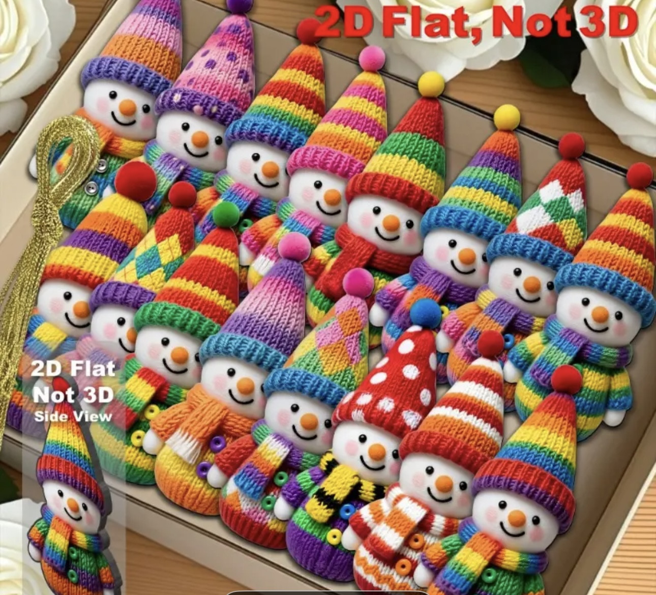 Набор игрушек «Веселые снеговички»