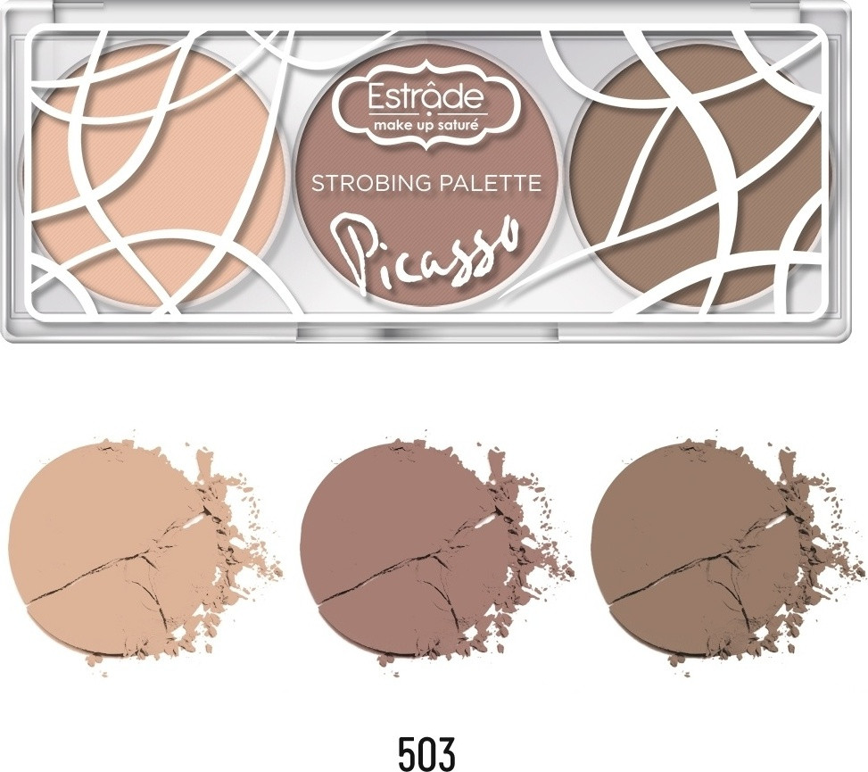 Палетка для макияжа лица «Strobing palette Picasso», оттенок 503