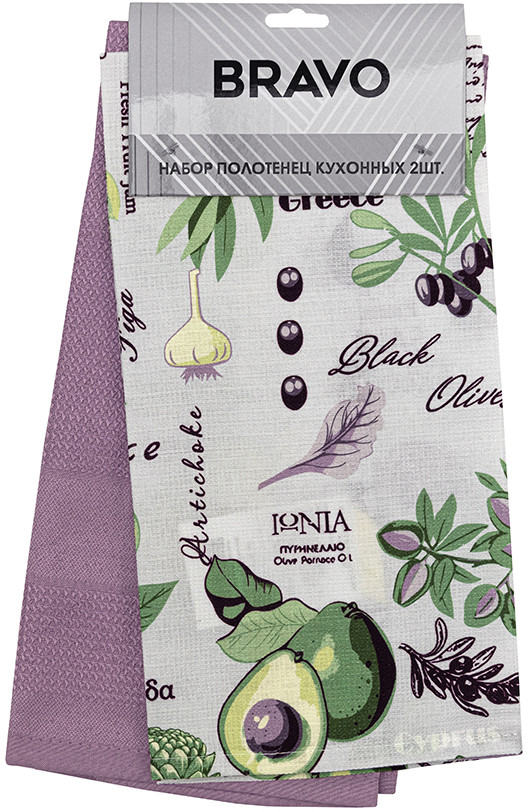 Набор кухонных полотенец «Экзотика» | BRAVO