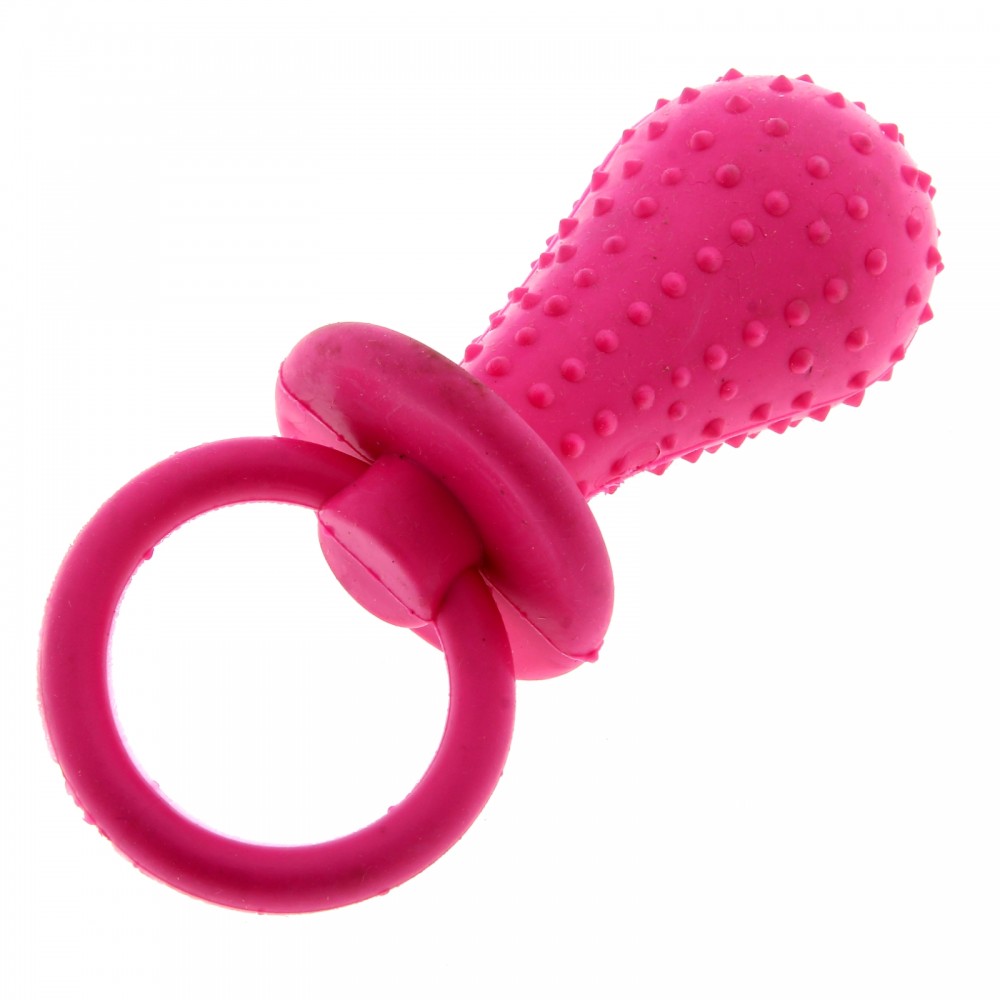 Игрушка жевательная для собаки «Пустышка для малышки», цвета в ассортименте | Пижон