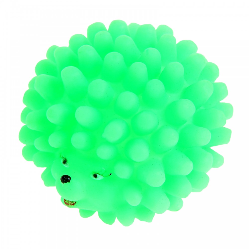 Игрушка пищащая для собаки «Ёжик», цвета в ассортименте