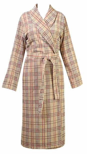 Халат женский махровый пестротканый «Barbara» с эффектом велюра | Barbara | ДМ Текстиль