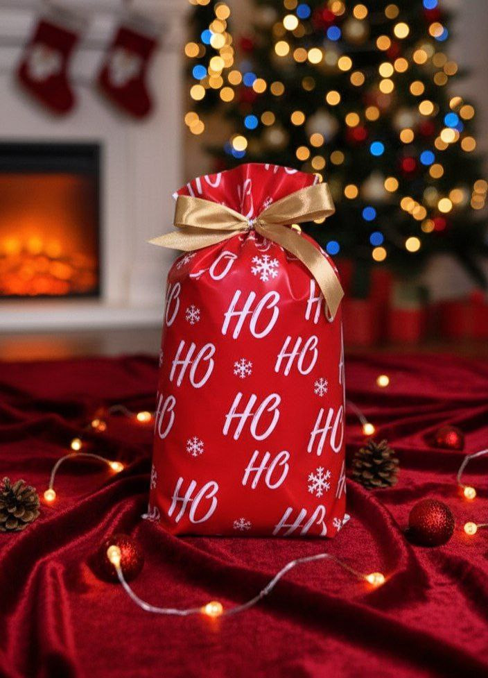 Пакет новогодний для сладостей и подарков