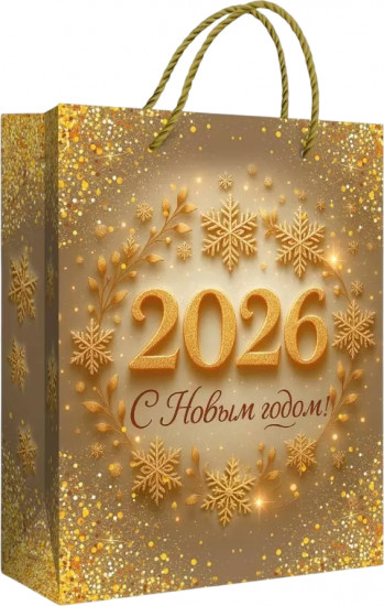 Пакет подарочный «С Новым годом!»