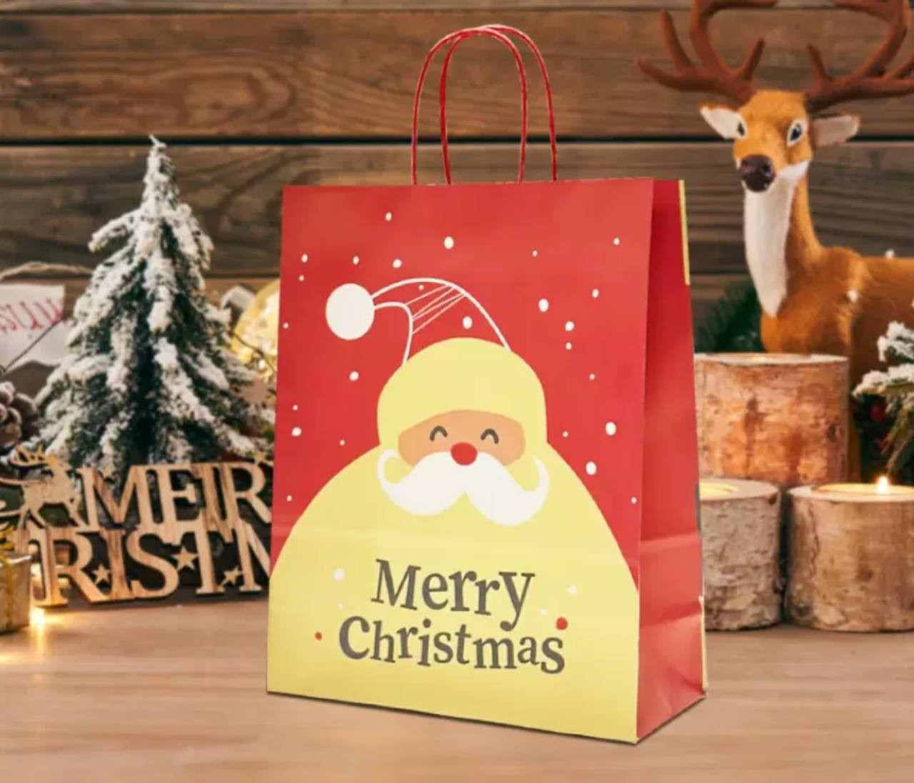 Новогодний подарочный пакет «Добрый Санта»