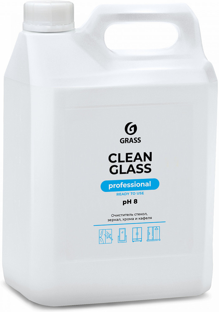 Очиститель для стекол и зеркал «Clean Glass» | Professional | Grass