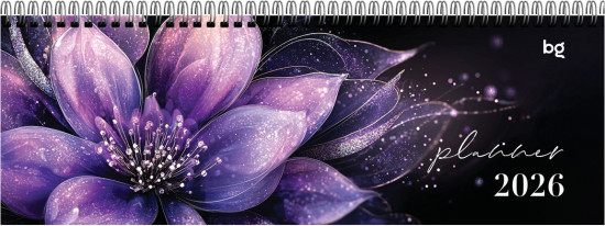 Планинг датированный на 2026 год «Цветочный принт»