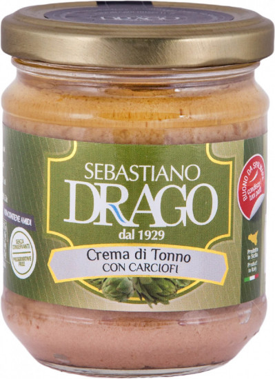 Крем из тунца с артишоками