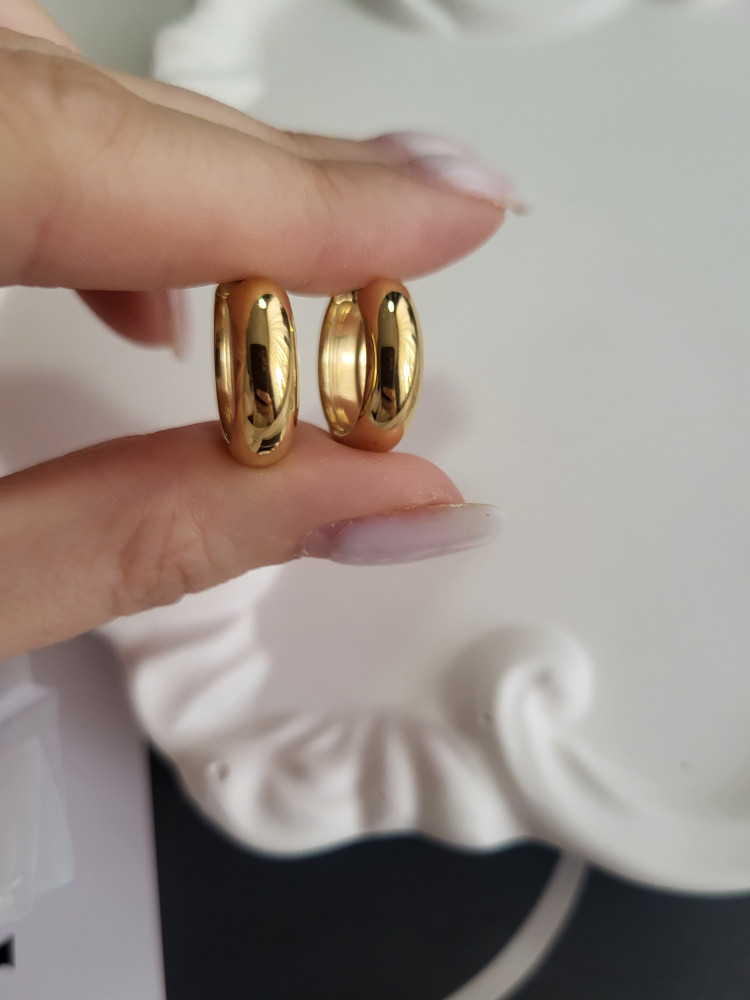 Серьги-конго женские