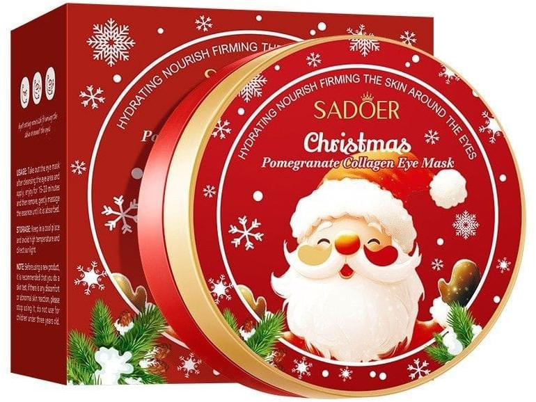Патчи для глаз с экстрактом граната | Christmas | SADOER
