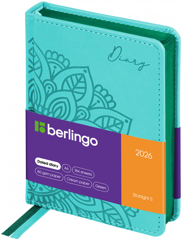 Ежедневник датированный на 2026 год | Starlight S | Berlingo