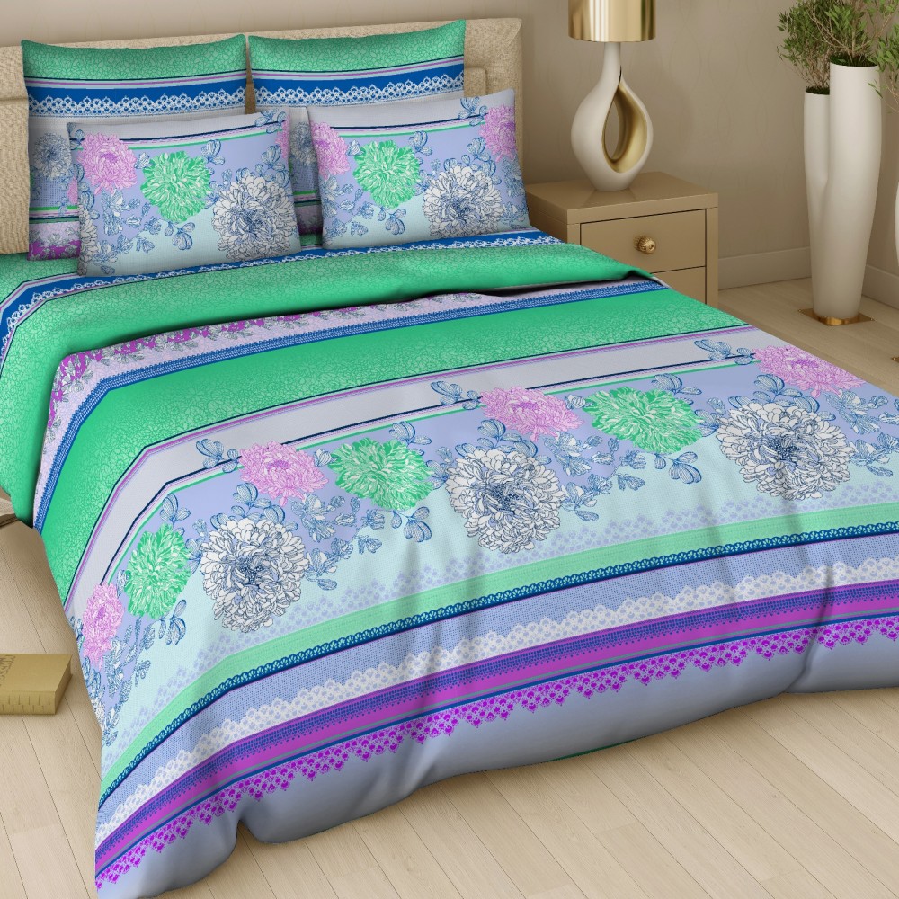 Комплект постельного белья «Рапсодия» (рис. 325/1, 2-спальный, поплин, 2 наволочки 70х70) | Золотая | ТДЛ Текстиль