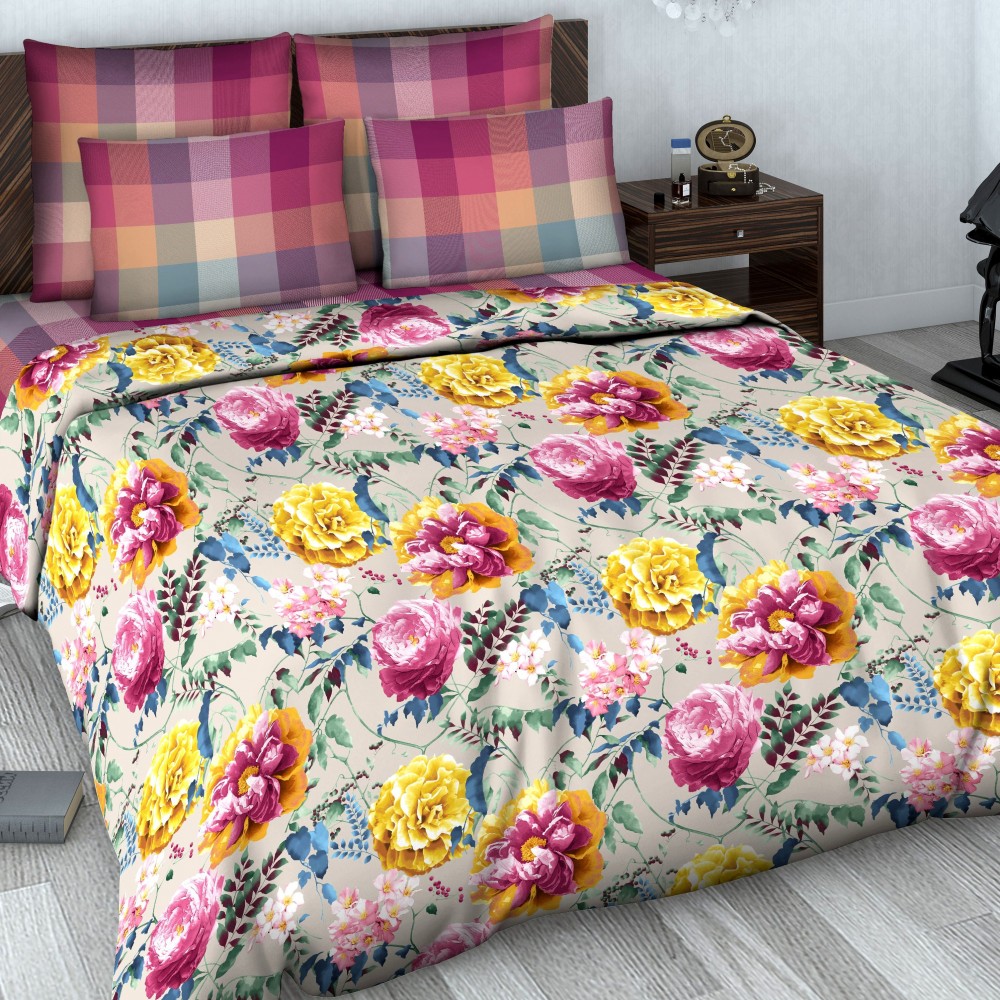 Комплект постельного белья «Модный сезон» (арт. 605, 2-спальный, сатин, 2 наволочки 70х70) | Люкс | ТДЛ Текстиль