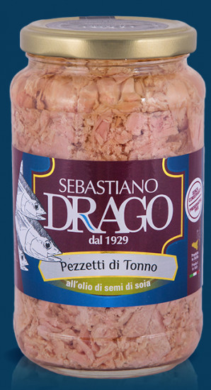 Филе тунца в соевом масле с перцем