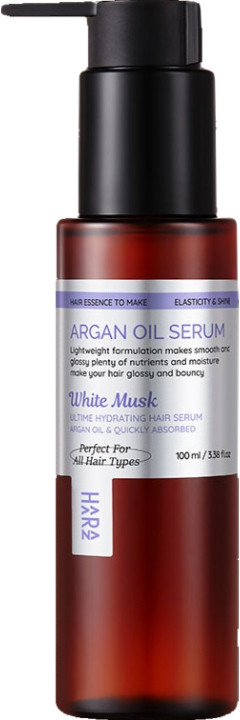 Сыворотка для волос с аргановым маслом и белым мускусом «Argan Oil Serum White Musk» | Haaraz
