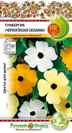 Семена тунбергии «Черноглазая Сюзанна»