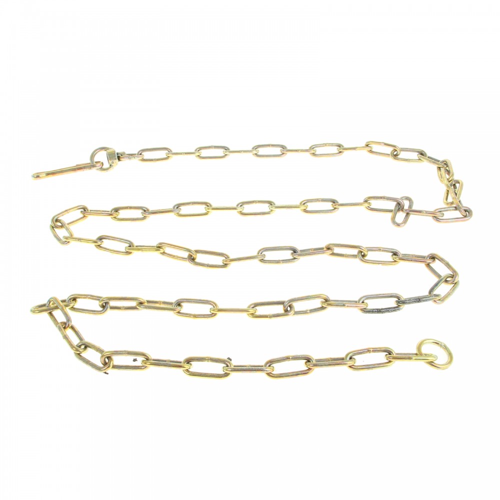 Цепь для привязи собак, (3 м, калибр 6 х 42 мм), желтая