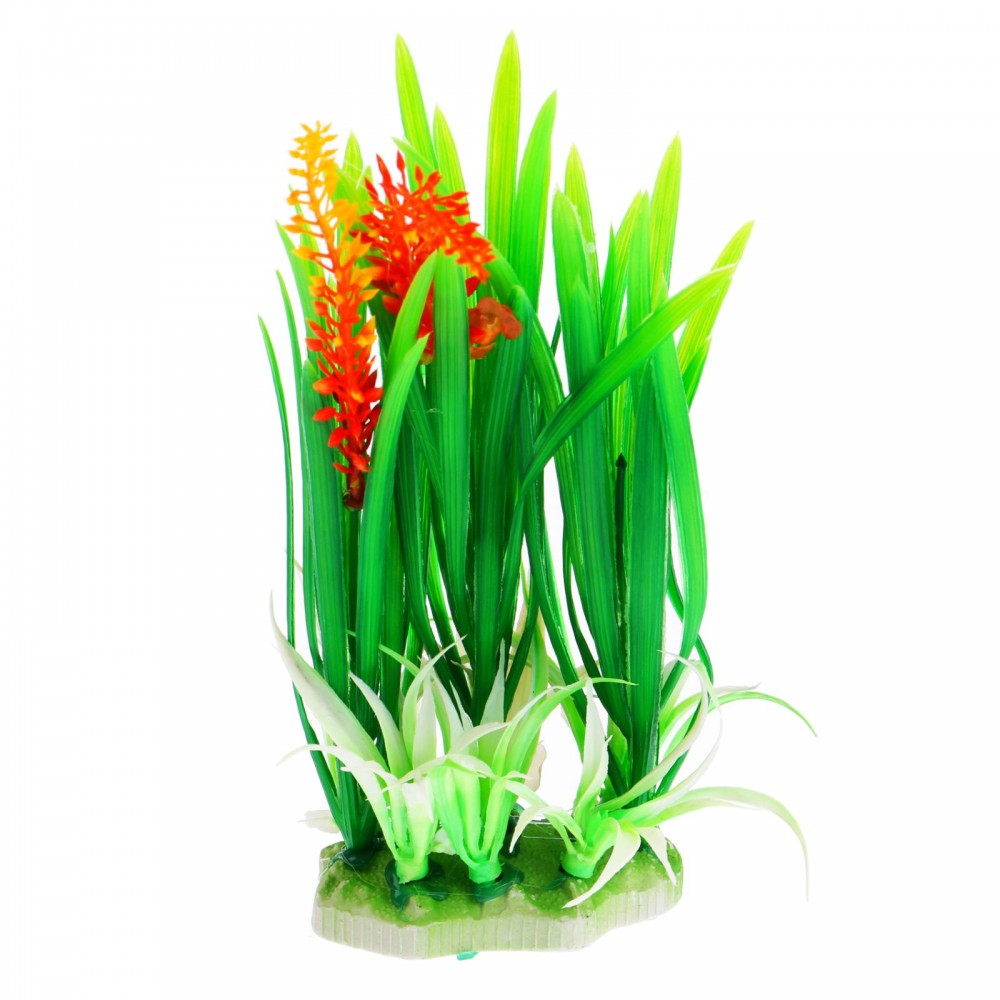 Островок с растениями для аквариума, 22 х 17 х 12 см