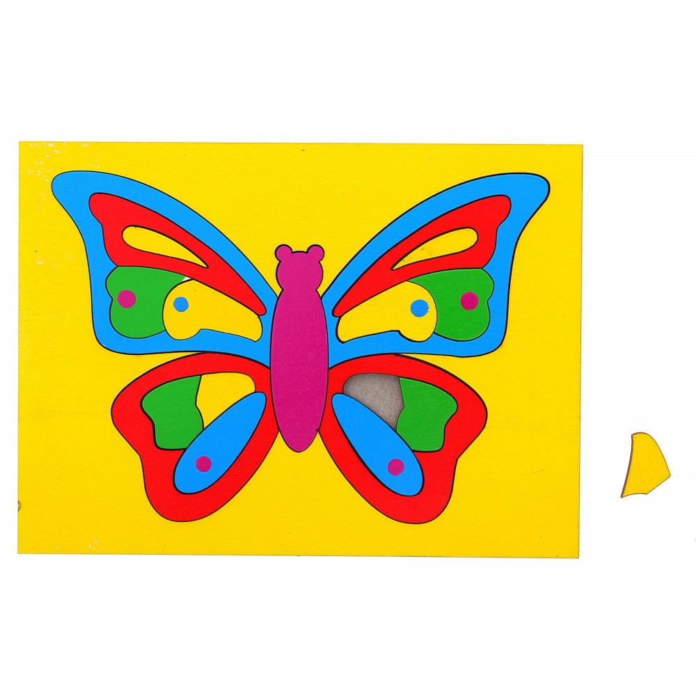 Пазл «Бабочка»,19 элементов | Собери картинку | Лесная мастерская