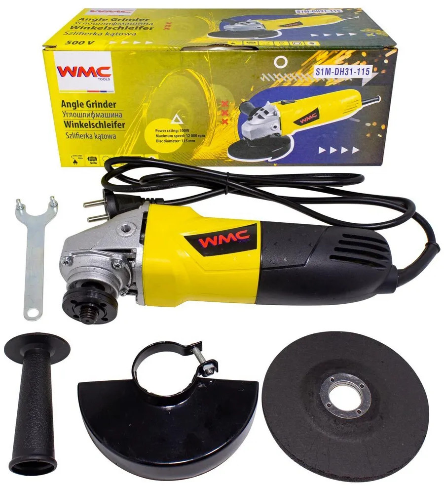 Машина шлифовальная угловая | WMC TOOLS