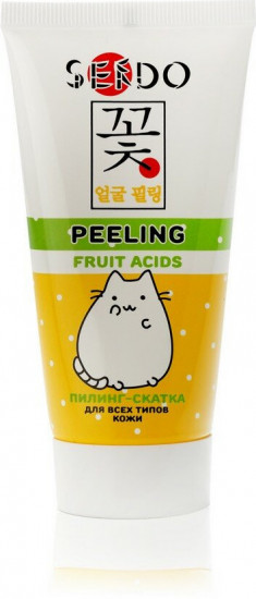 Пилинг-скатка для лица с фруктовыми кислотами