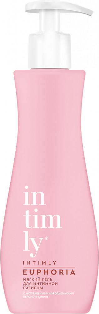 Гель для интимной гигиены с афродизиаками «Euphoria. Персик и ваниль» | Intimly | Фитокосметик