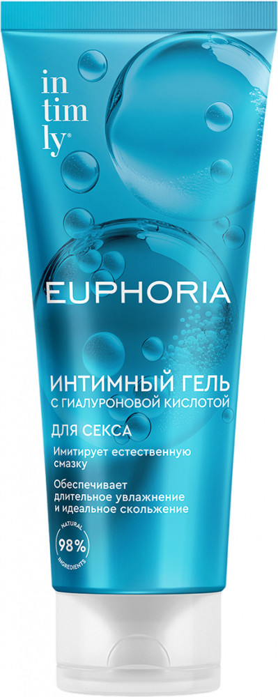 Гель интимный с гиалуроновой кислотой «Euphoria» | Intimly | Фитокосметик