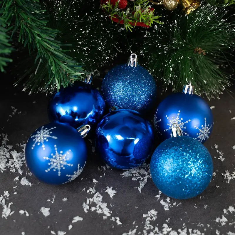 Набор шаров «Снежное кружево»