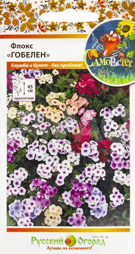 Семена флокса «Гобелен» | СамоРастет | Русский Огород