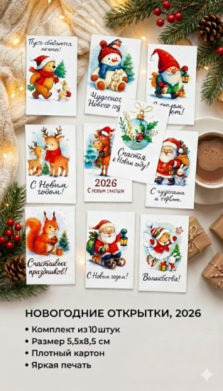 Набор открыток