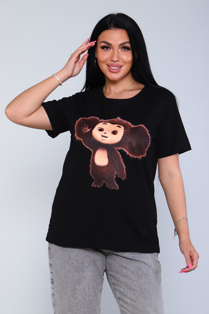 Футболка женская «Чебурашка» | Natali