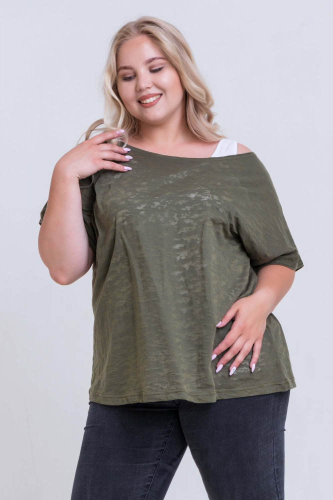 Футболка женская с майкой | Natali