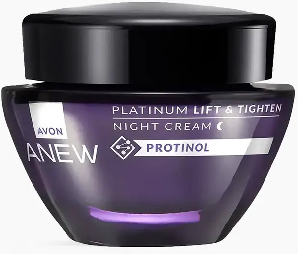 Ночной крем для лица с протинолом «Лифтинг и упругость» | Anew | Avon
