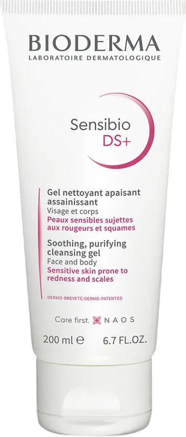 Гель-мусс для умывания очищающий «DS+» | Sensibio | Bioderma