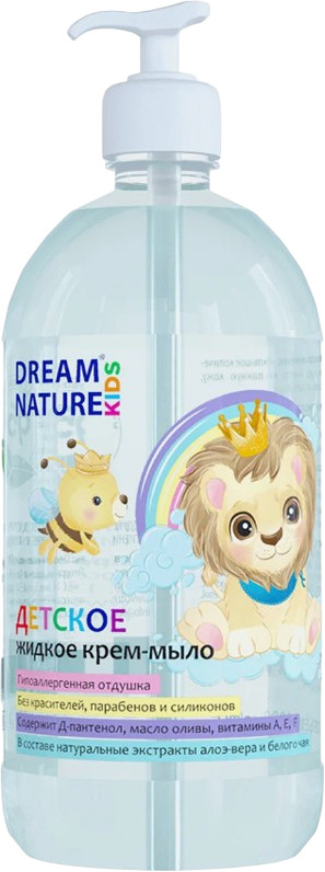 Жидкое крем-мыло «Алоэ-вера и белый чай» | Dream Nature