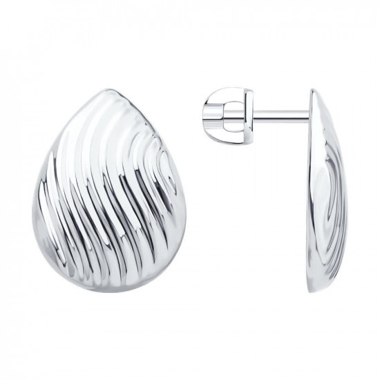 Серьги из серебра