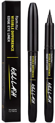 Ультратонкая подводка-лайнер для век «Visible Difference Edge Eye Liner», оттенок 01