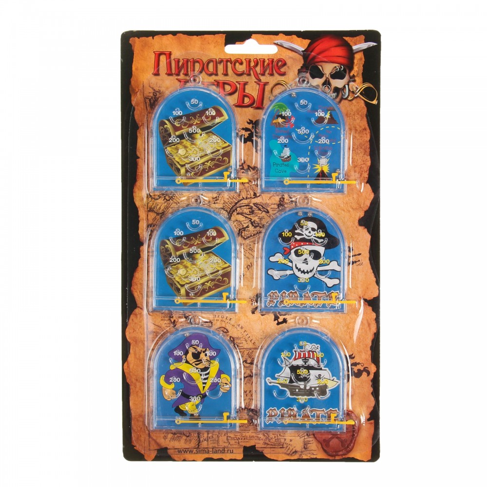 Набор головоломок «Пираты» (6 шт)