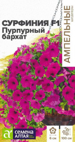 Семена сурфинии «Пурпурный бархат F1»