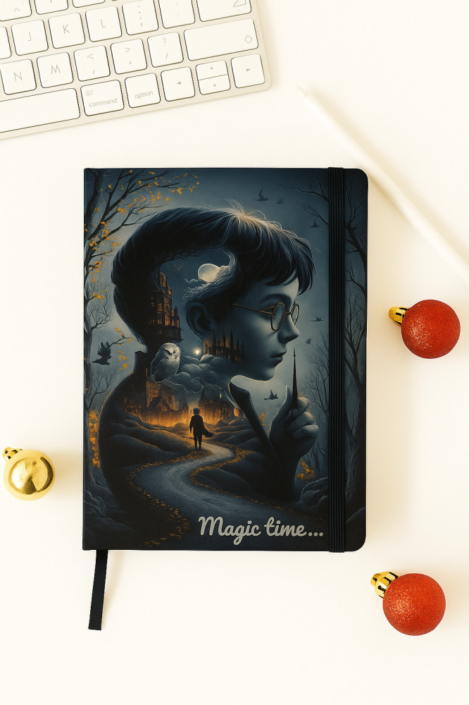 Ежедневник с принтом «Гарри Поттер»