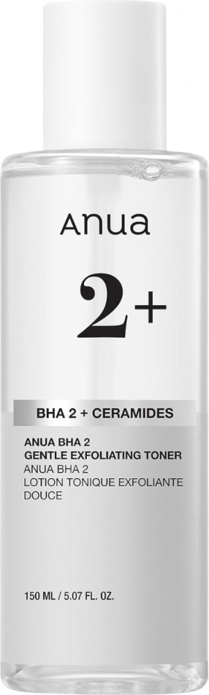 Мягкий отшелушивающий тонер для лица «BHA 2% Gentle Exfoliating Toner» | Anua