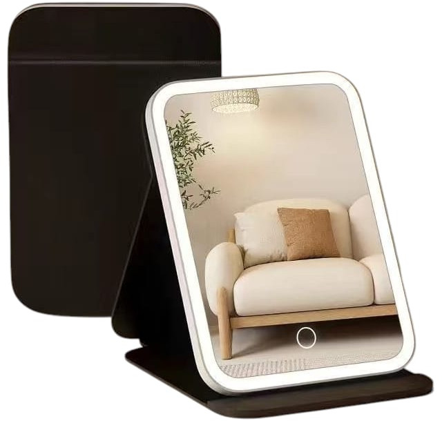 Настольное зеркало с подсветкой