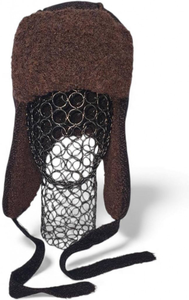 Шапка-ушанка женская зимняя