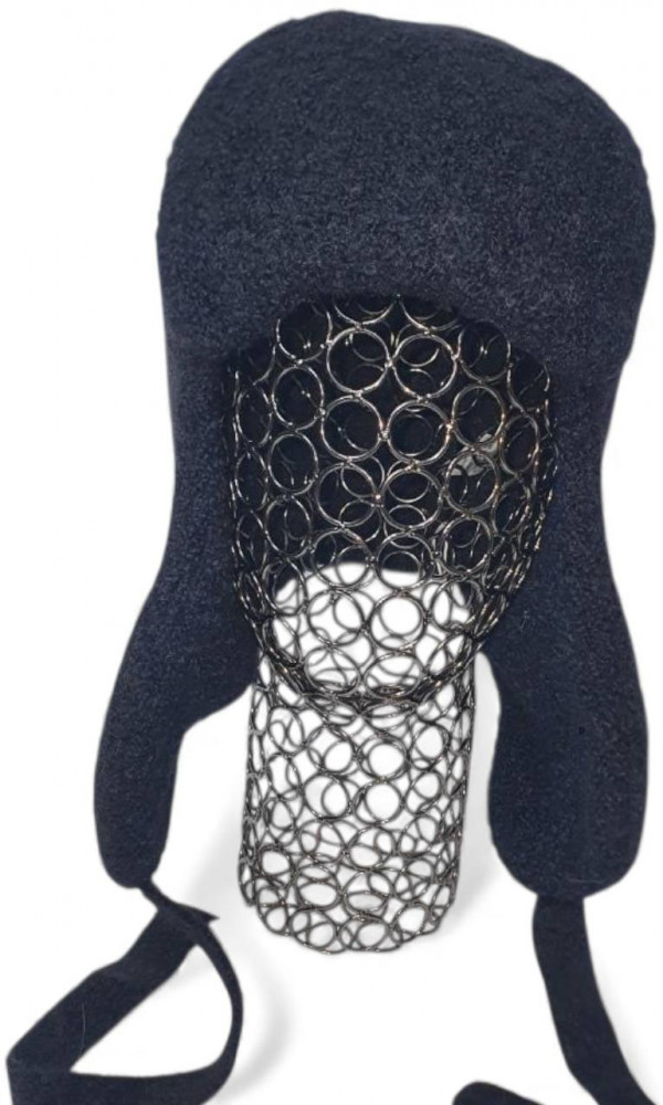 Шапка-ушанка женская зимняя