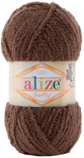 Пряжа для вязания «Softy», цвет 493 Молочный шоколад