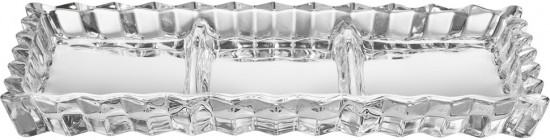 Блюдо сервировочное трехъсекционное «Crystality»